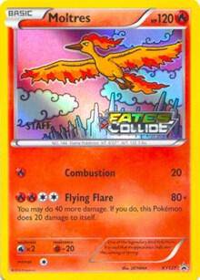 Moltres XY127 Prerelease Staff - XY Promos Real Time Price Data.