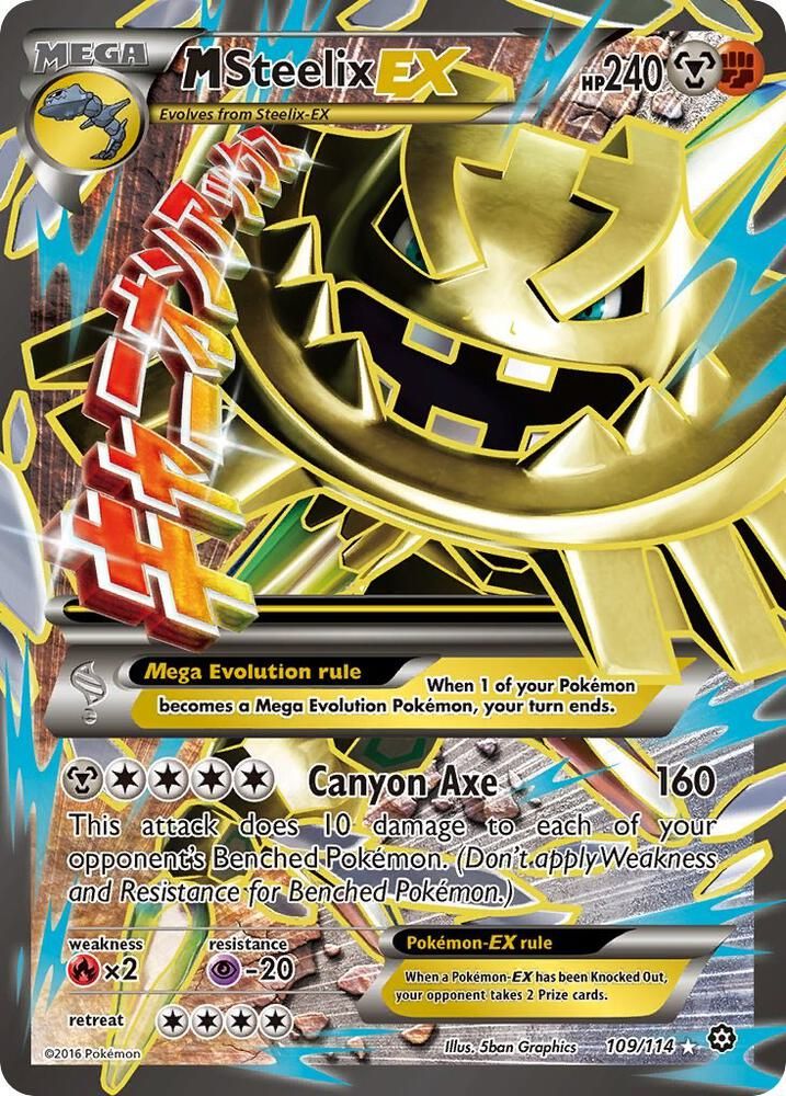 M Steelix EX Full Art - XY - Steam Siege Real Time Price Data.
