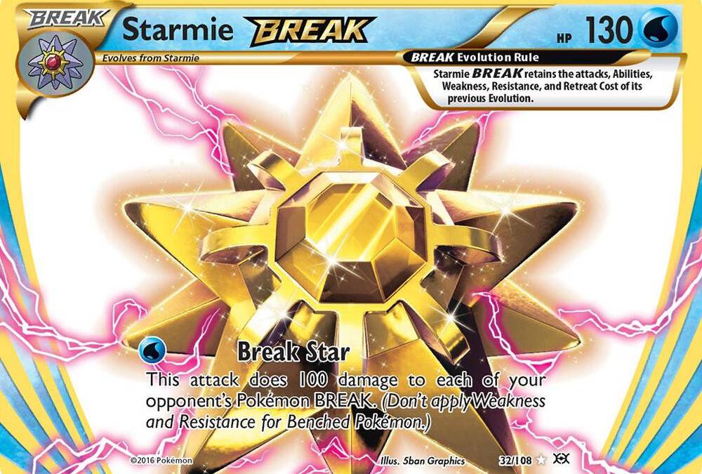 Starmie BREAK - XY - Evolutions Real Time Price Data.