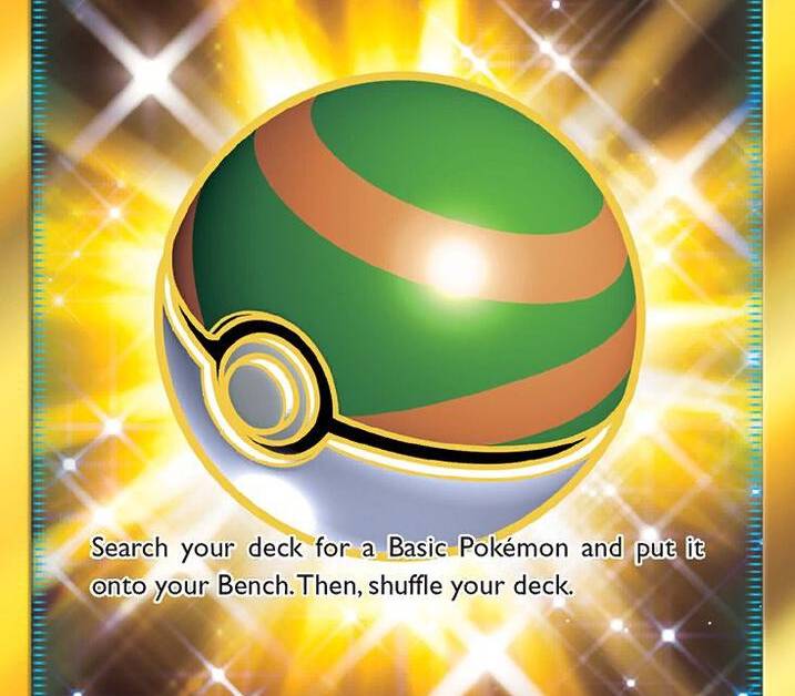 nest ball pokemon card gold #10 BALL-GOLD Pokmon Sun & Moon Valentines Special Part 2/4 shuffle your deck Feeling golden with Friday JR!!,