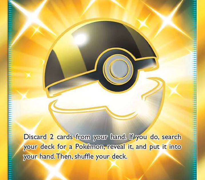 pokemon gold ultra ball card gold ultra ball
