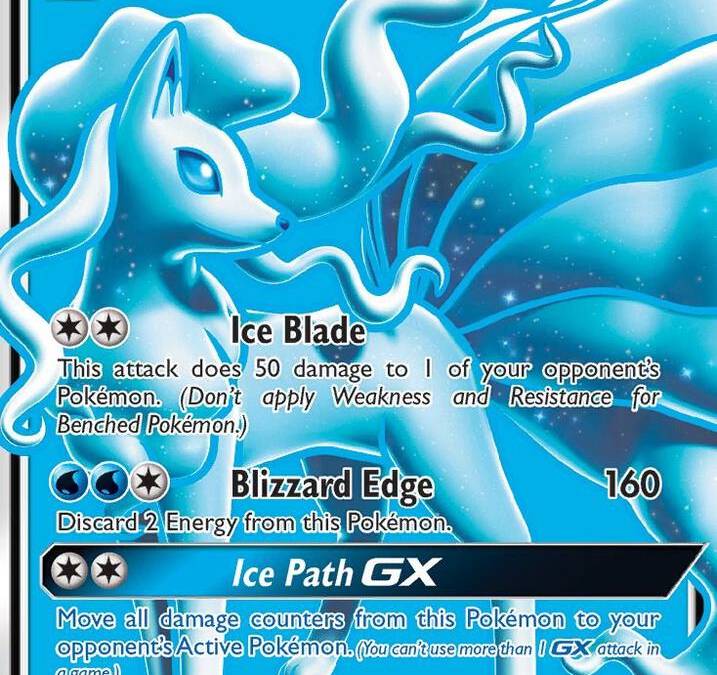 alolan ninetales gx pokemon card 150/145 Rainbow Secret Rare Near Mint Ultra Rare Card Type Alolan Ninetales GX SV53/SV94 Full