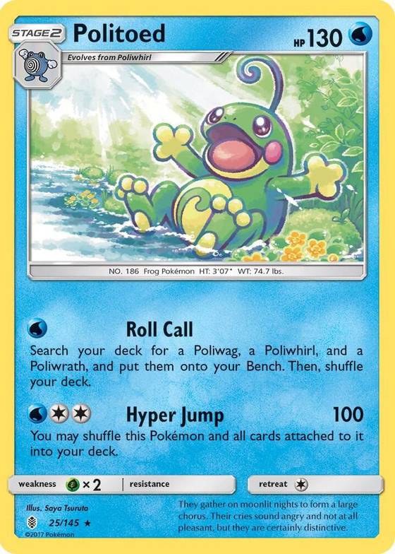 Politoed - SM - Guardians Rising Real Time Price Data. Politoed - SM - Guardians Rising Real Time Price Data.