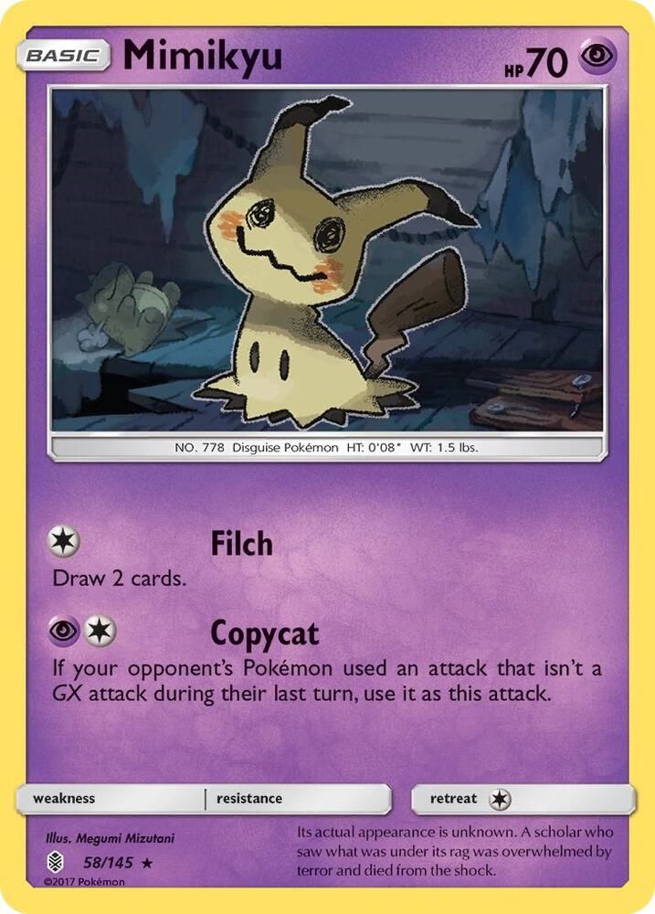 Mimikyu - SM - Guardians Rising Real Time Price Data.