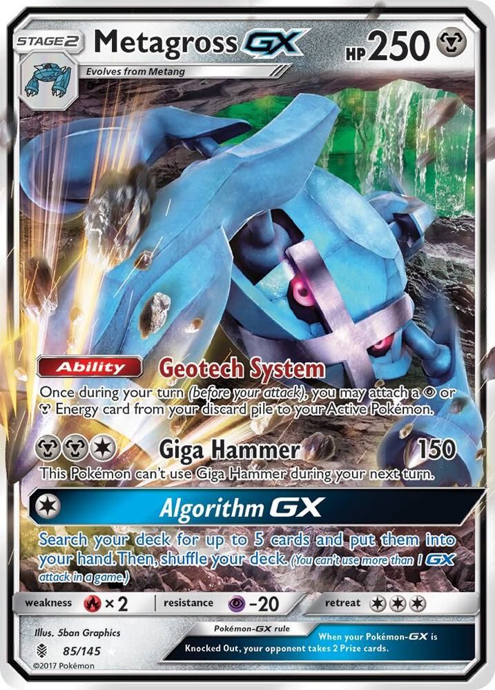 Metagross GX - SM - Guardians Rising Real Time Price Data.
