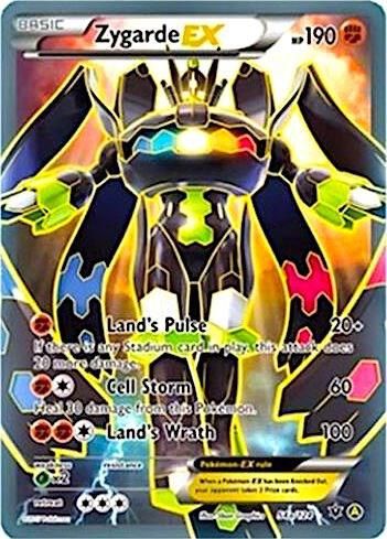 Zygarde EX 54a 124 - Alternate Art Promos Real Time Price Data.