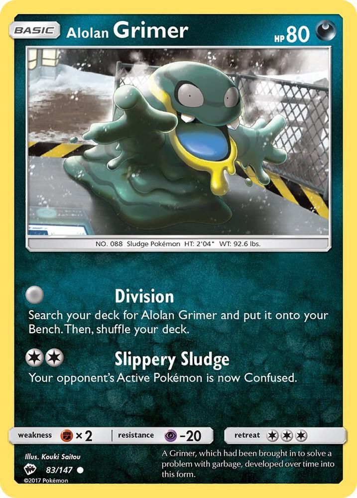 Alolan Grimer - SM - Burning Shadows Real Time Price Data.