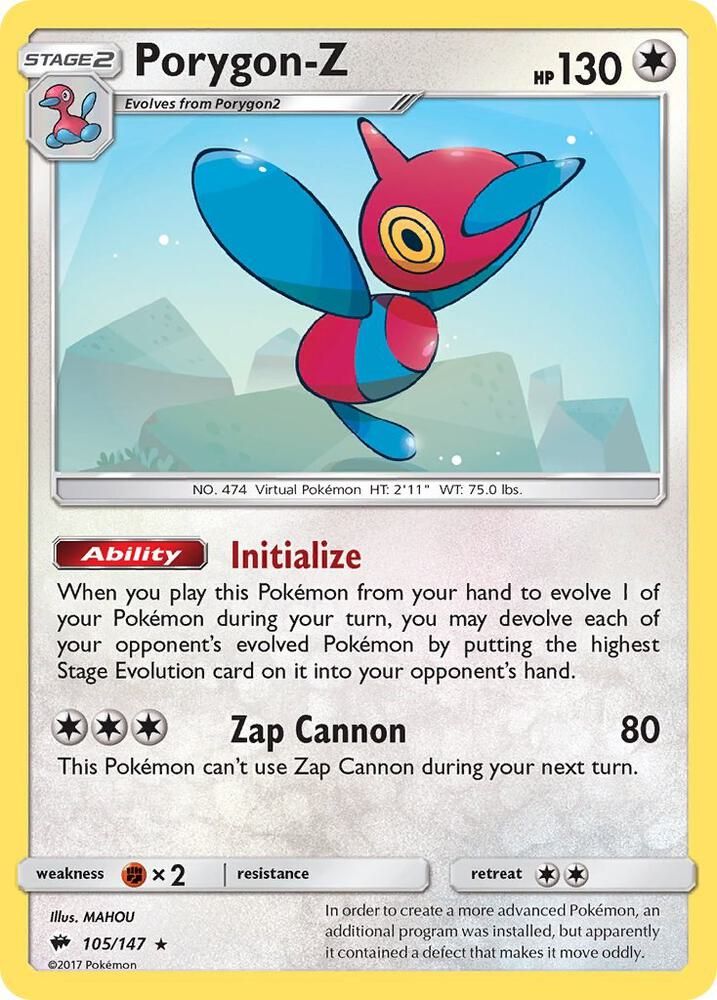 Porygon Z - SM - Burning Shadows Real Time Price Data.