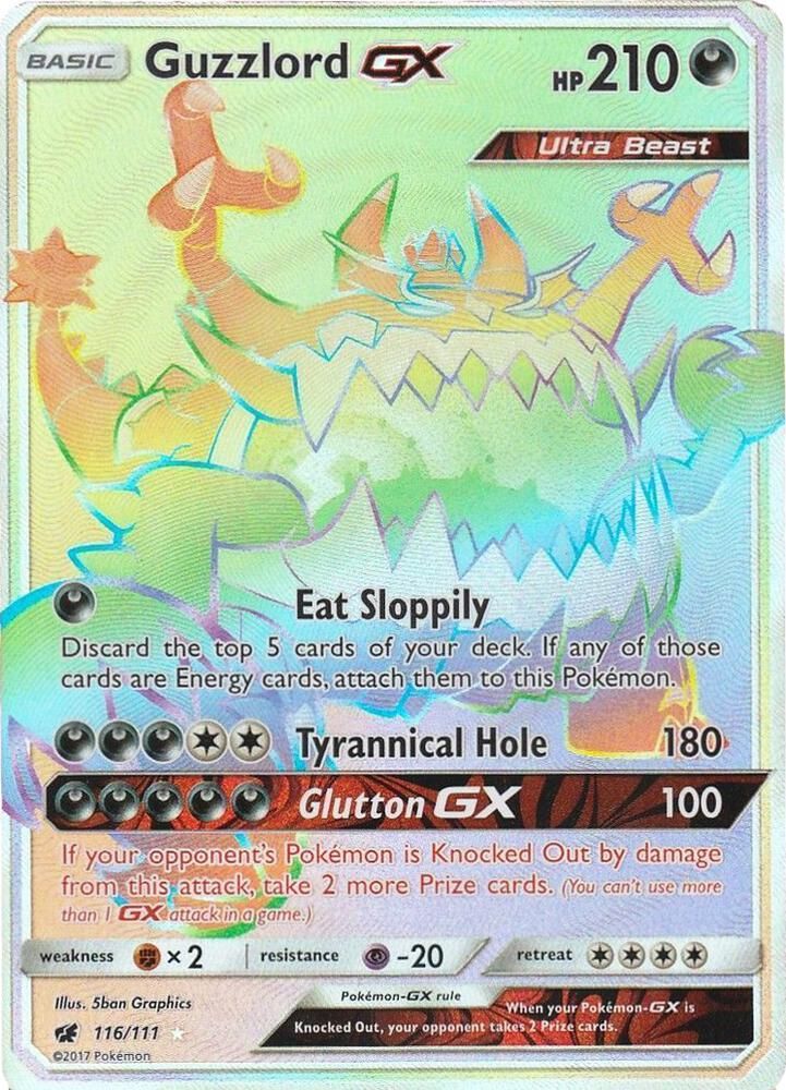 Guzzlord GX Secret - SM - Crimson Invasion Real Time Price Data.