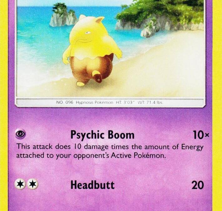 pokemon drowzee card value Pokémon Card Game CLK 011/032 main image 1