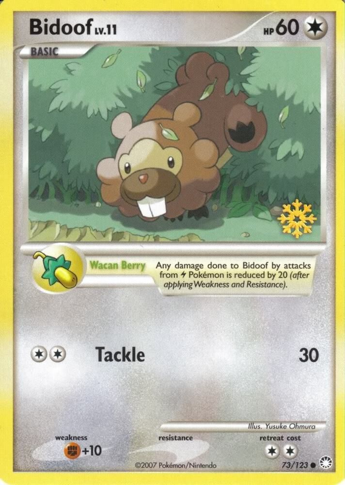Bidoof 73 123 - Countdown Calendar Promos Real Time Price Data.