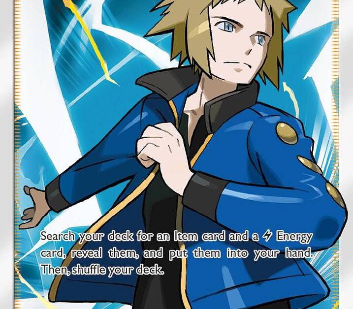volkner pokemon card deck An individual card from the Pokmon trading and collectible card game (TCG/CCG) Volkner - 135/156 (Reverse Foil)