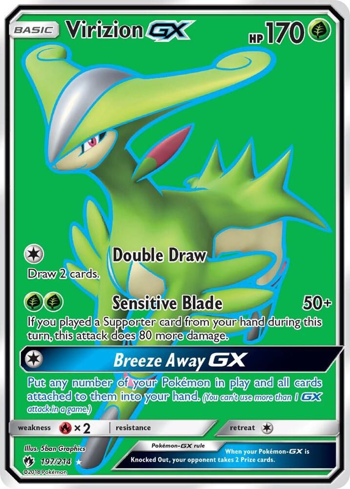 Virizion GX Full Art - SM - Lost Thunder Real Time Price Data.