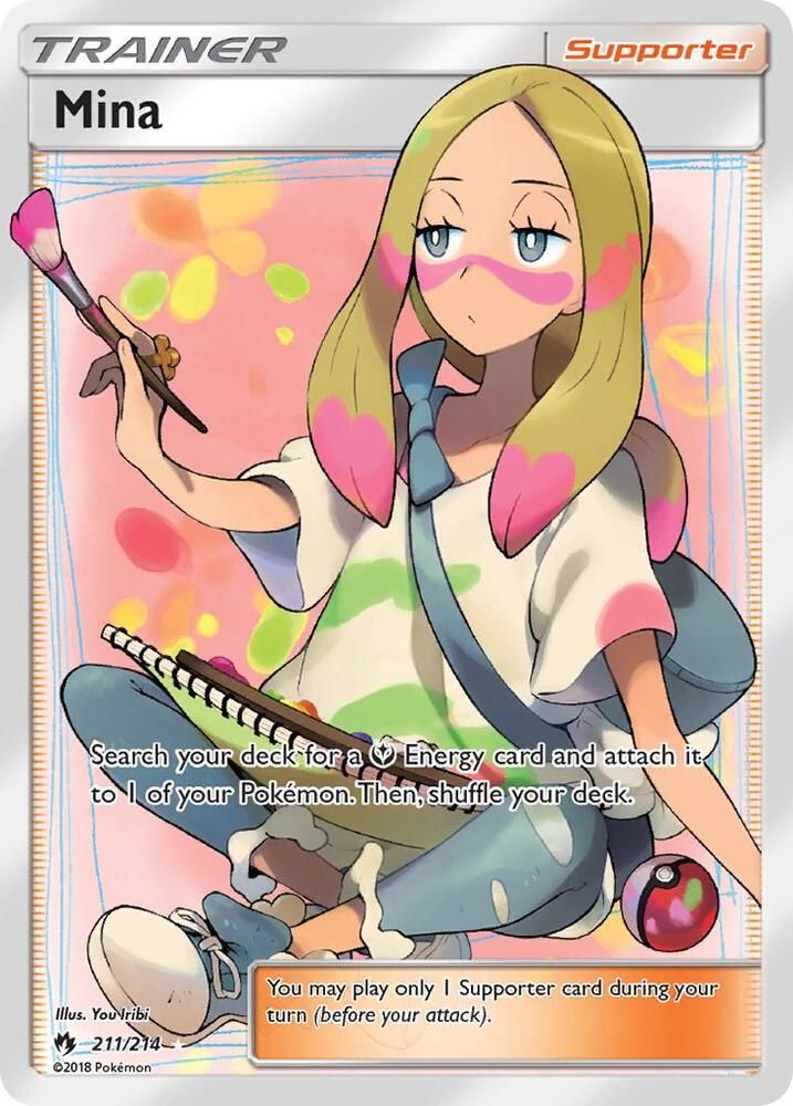 mina pokemon card POKEMON TCG