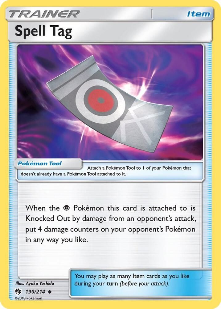 Spell Tag - SM - Lost Thunder Real Time Price Data.