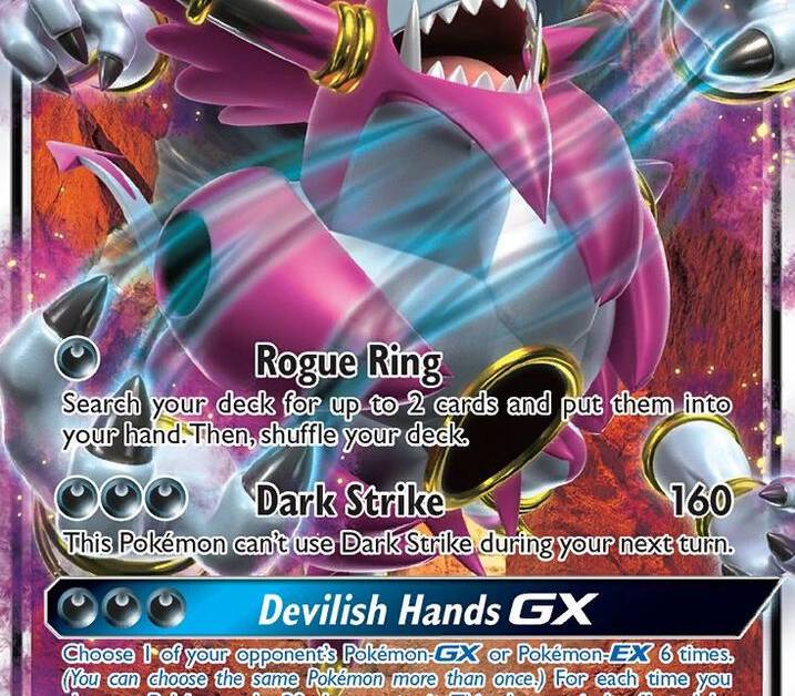 hoopa unbound pokemon card Trading Game Playmat Shuffle your deck afterward Pokemon TCG: Hoopa V Box