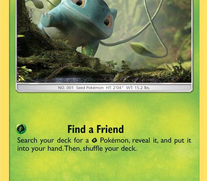 bulbasaur pokemon card detective pikachu - 1/18 - Set and put it into your hand Bulbasaur (Holo Common) | Ozzie