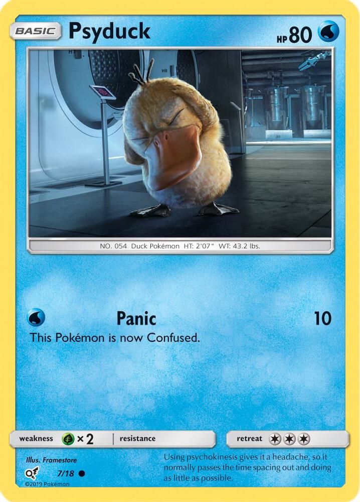 Psyduck Holo Common - Detective Pikachu Real Time Price Data.