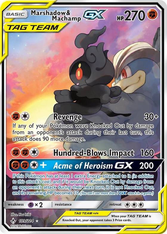 Marshadow and Machamp GX 199 Full Art - SM - Unbroken Bonds Real Time Price Data. Marshadow and Machamp GX 199 Full Art - SM - Unbroken Bonds Real Time Price Data.