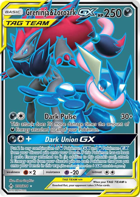 zoroark gx pokemon card value 77/73 Shining Legends Rainbow Secret Rare Near Attack 1 Is signed pokemon card more