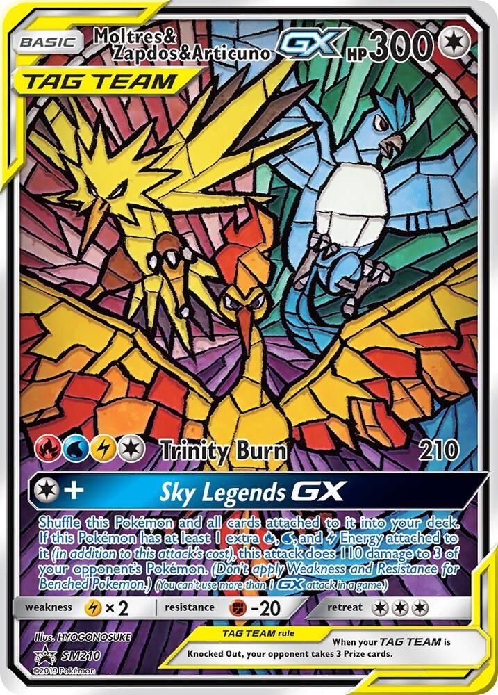 Moltres and Zapdos and Articuno GX - SM Promos Real Time Price Data.