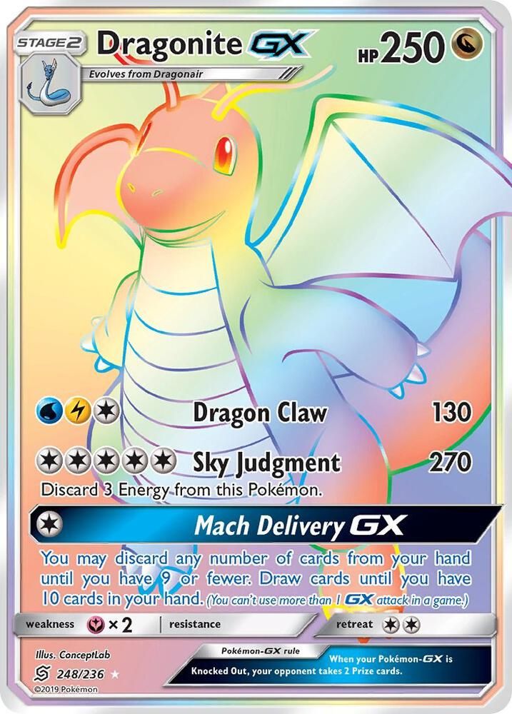 Dragonite GX Secret - SM - Unified Minds Real Time Price Data.