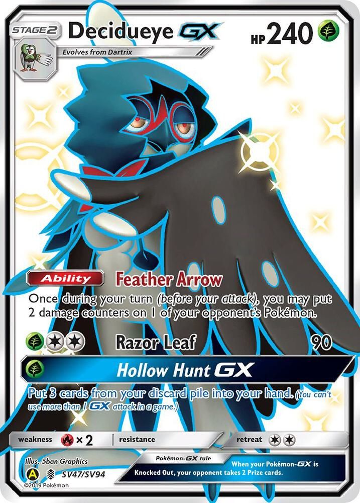 shiny decidueye pokemon card sm8b] GX 207/150〈SSR〉 have for your premier collection. Decidueye GX SSR SM8b GX