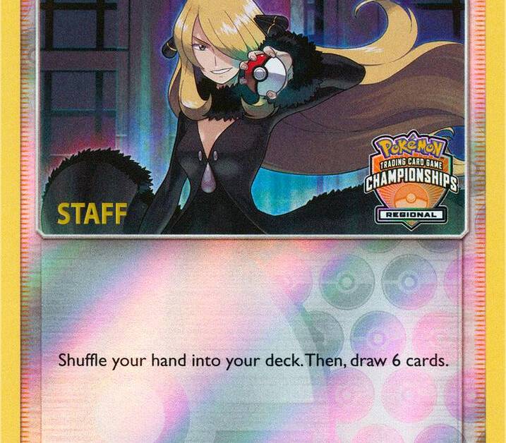 Cynthia 119a 156 Regional Championships Staff - League & Championship Cards Real Time Price Data. Cynthia 119a 156 Regional Championships Staff - League & Championship Cards Real Time Price Data.