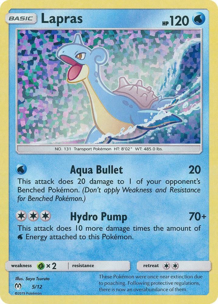 Lapras 5 12 - McDonald's Promos 2019 Real Time Price Data.
