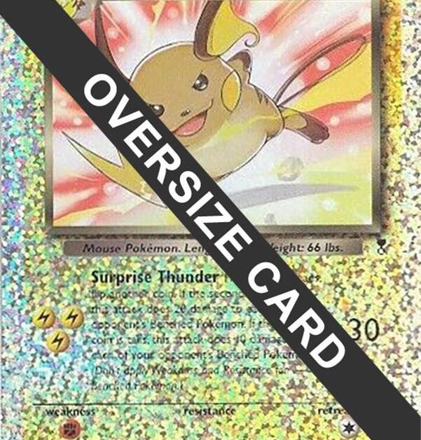 Dark Raichu S3 S4 Box Topper - Jumbo Cards Real Time Price Data. Dark Raichu S3 S4 Box Topper - Jumbo Cards Real Time Price Data.