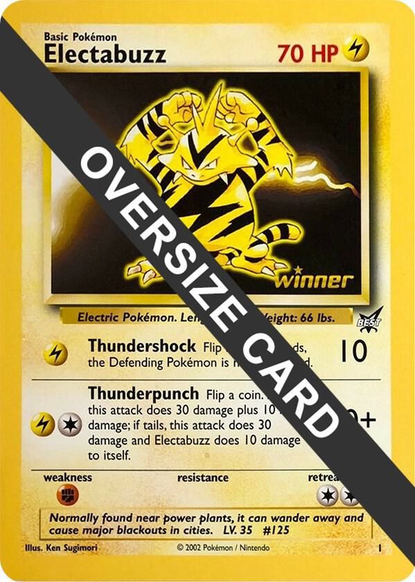 1995 electabuzz pokemon card value Electabuzz - 20/102 - Rare - Unlimited Edition main image 0