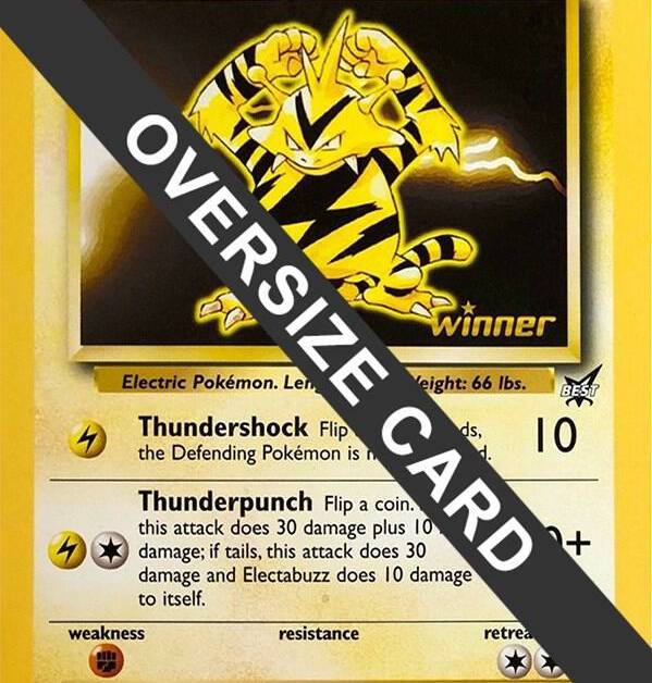 Electabuzz 1 Best of Game 1 Promo - Jumbo Cards Real Time Price Data. Electabuzz 1 Best of Game 1 Promo - Jumbo Cards Real Time Price Data.