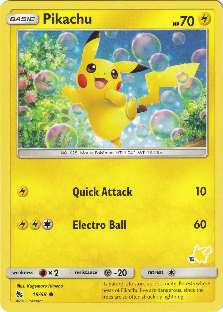 Pikachu 19 68 15 Pikachu Stamped - Battle Academy Real Time Price Data.