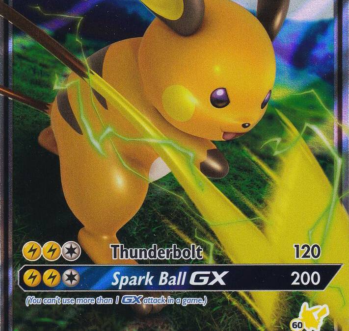 Raichu GX 20 68 60 Pikachu Stamped - Battle Academy Real Time Price Data.