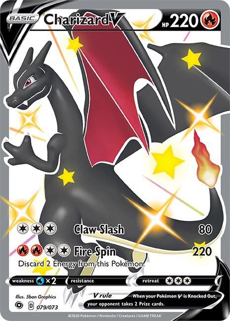 Charizard V Secret - Champion's Path Real Time Price Data.