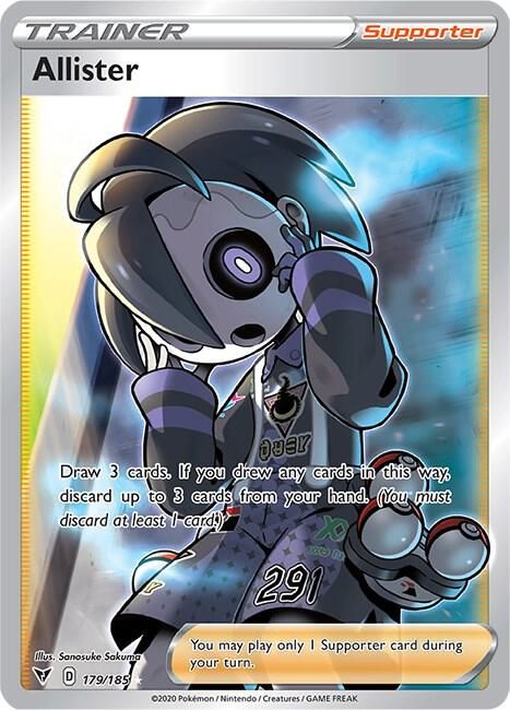 pokemon allister rare league card POKÉMON GAME S8b 256/184 SR The item available is listed in the Title Allister TG24/TG30 Trainer Gallery SWSH