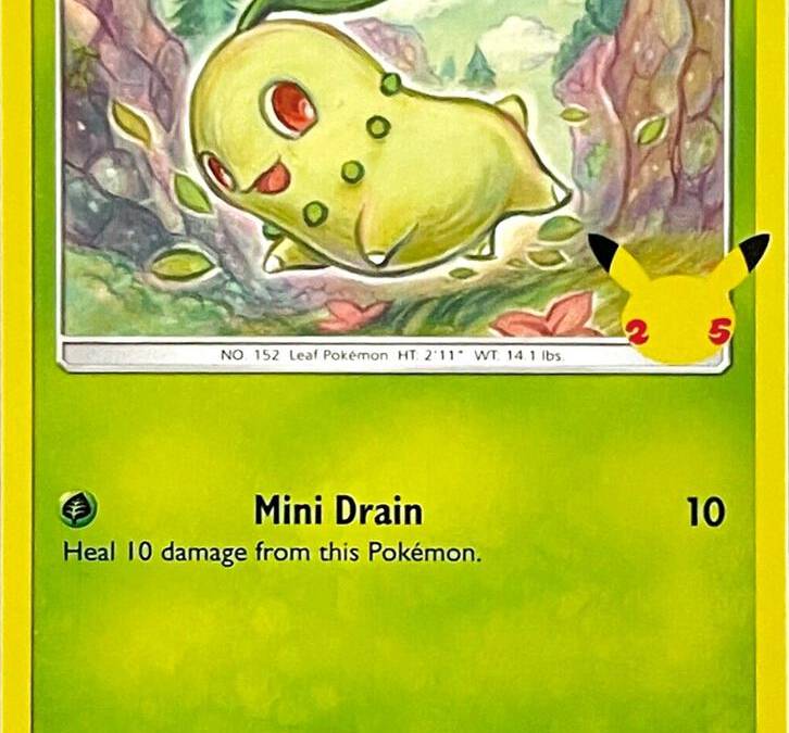 Chikorita 2 25 - McDonald's 25th Anniversary Promos Real Time Price Data. Chikorita 2 25 - McDonald's 25th Anniversary Promos Real Time Price Data.