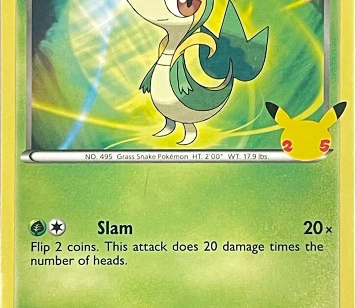 Snivy 5 25 - McDonald's 25th Anniversary Promos Real Time Price Data. Snivy 5 25 - McDonald's 25th Anniversary Promos Real Time Price Data.