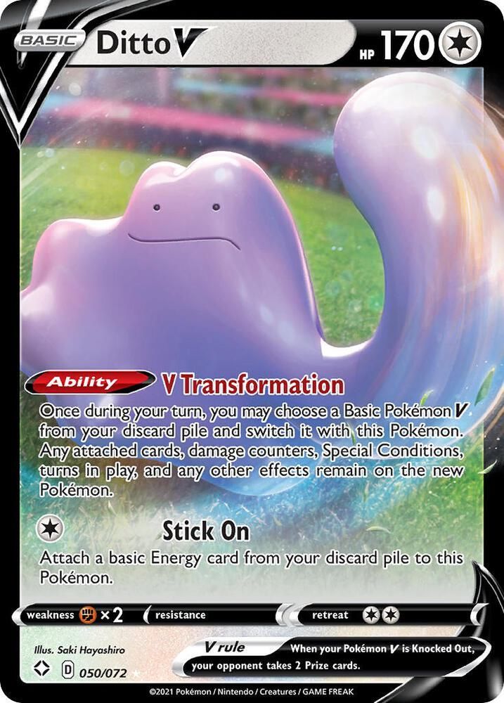 Ditto V - Shining Fates Real Time Price Data.
