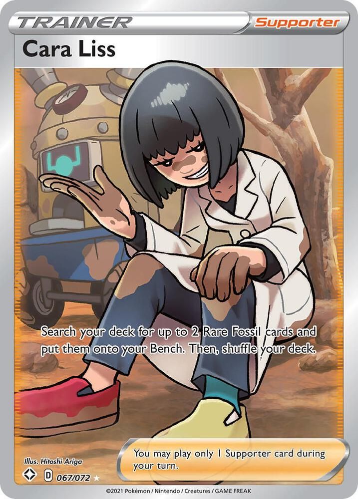 cara liss pokemon card value 149/185 Cara Liss | Uncommon Card | SWSH-04 Vivid Voltage main image 0