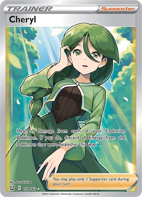 Cheryl Full Art - SWSH05: Battle Styles Real Time Price Data.