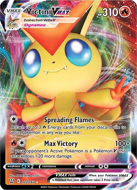 Victini VMAX - SWSH05: Battle Styles Real Time Price Data.