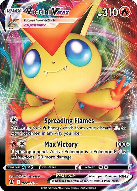 Victini VMAX - SWSH05: Battle Styles Real Time Price Data.