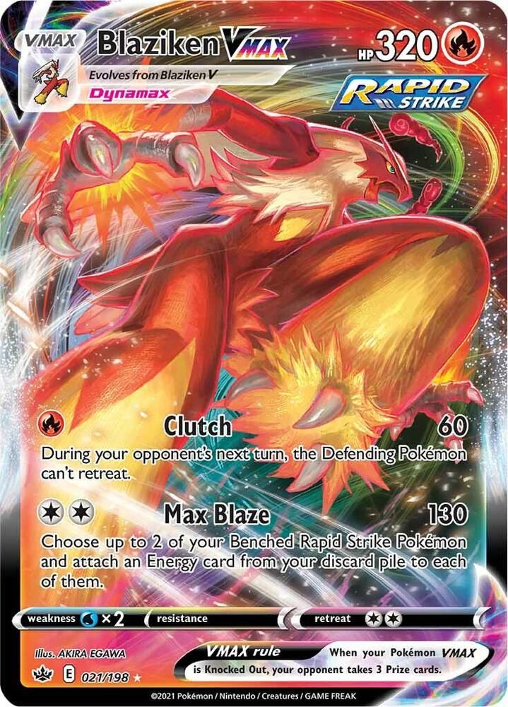pokemon card blaziken vmax price Blaziken VMAX - TG15/TG30 - Silver Tempest main image 0