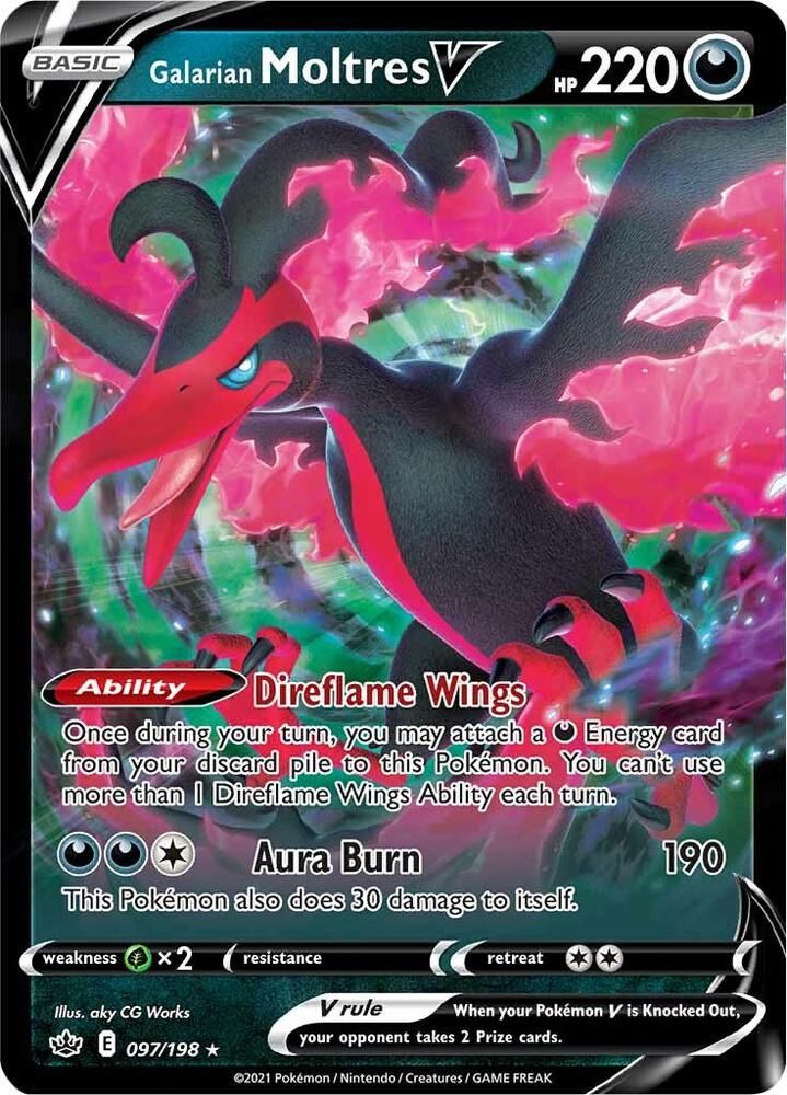 Galarian Moltres V ポケモンカード Galarian Moltres V (Secret) – Bangbang Cards