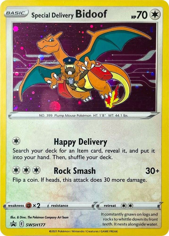 pokemon card delivery Special Delivery Charizard - SWSH075 main image 1