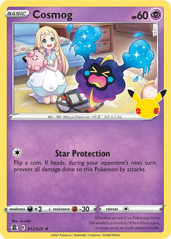 Cosmog - Celebrations Real Time Price Data.