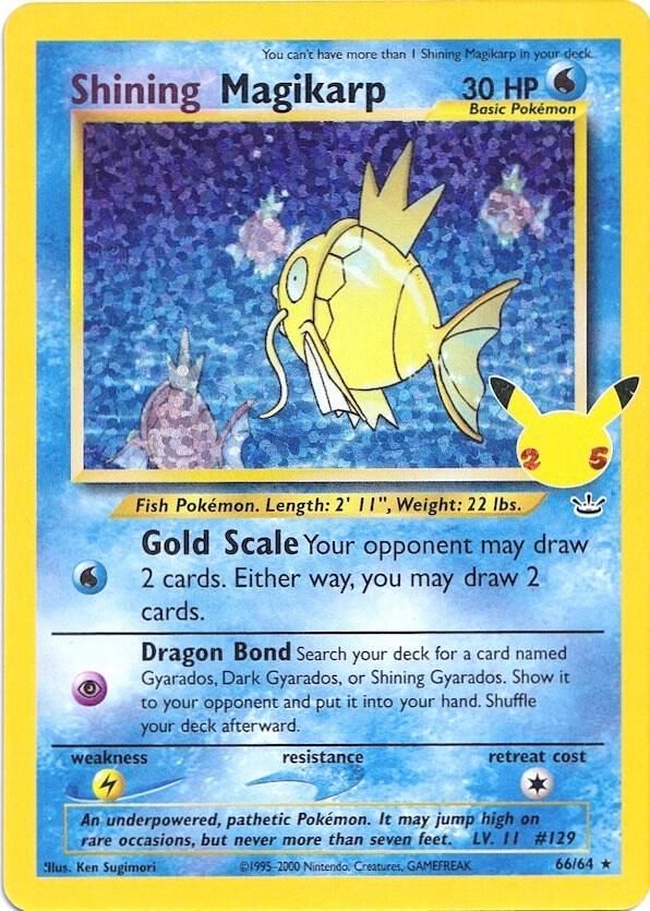 Shining Magikarp - Celebrations: Classic Collection Real Time Price Data.