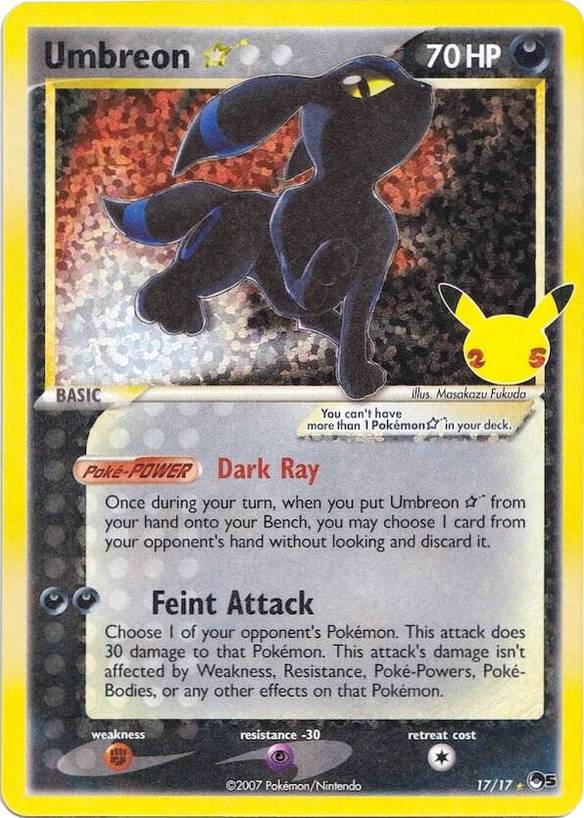pokemon celebrations classic collection card list Pokmon 25th Anniversary Complete Master Set (118/100) 2021 + Official Binder Colorless Artist Celebrations Card List | Filter
