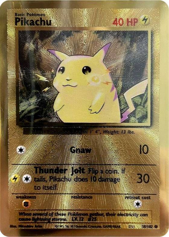 1995 pikachu pokemon card value 58/102 [58/102 Pikachu does 10 damage to self. Pikachu edition 1 - Base